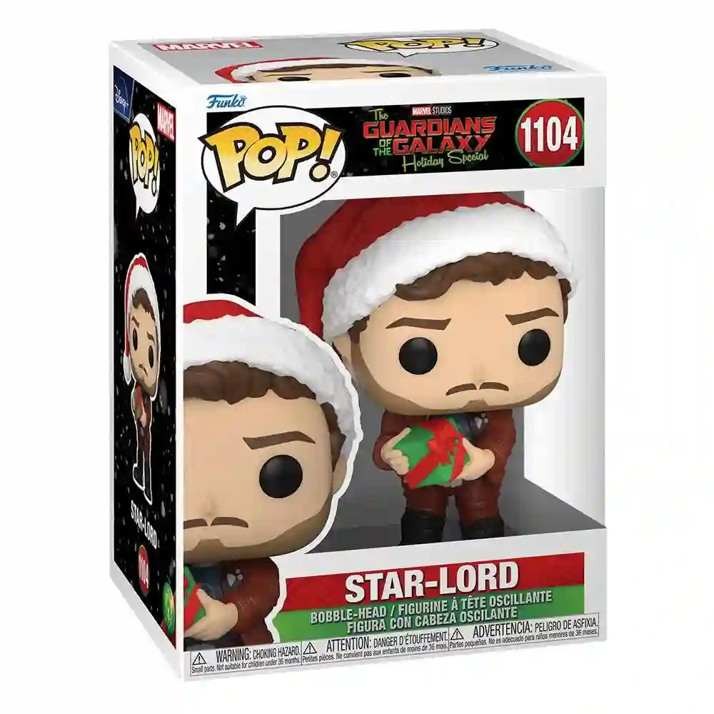 FUNKO POP MARVEL GUARDIANS OF THE GALAXY STAR-LORD HOLIDAY SPECIAL