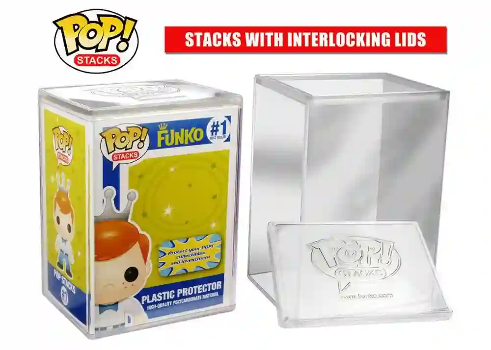 FUNKO POP STACKS! CAJA PROTECTORA RIGIDA ACRILICO