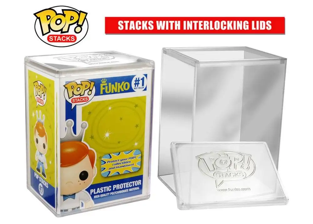 FUNKO POP STACKS! CAJA PROTECTORA RIGIDA ACRILICO