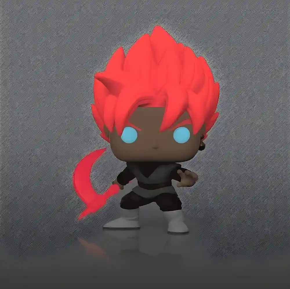 FUNKO POP DRAGON BALL SUPER SS ROSE GOKU BLACK GLOW IN THE DARK