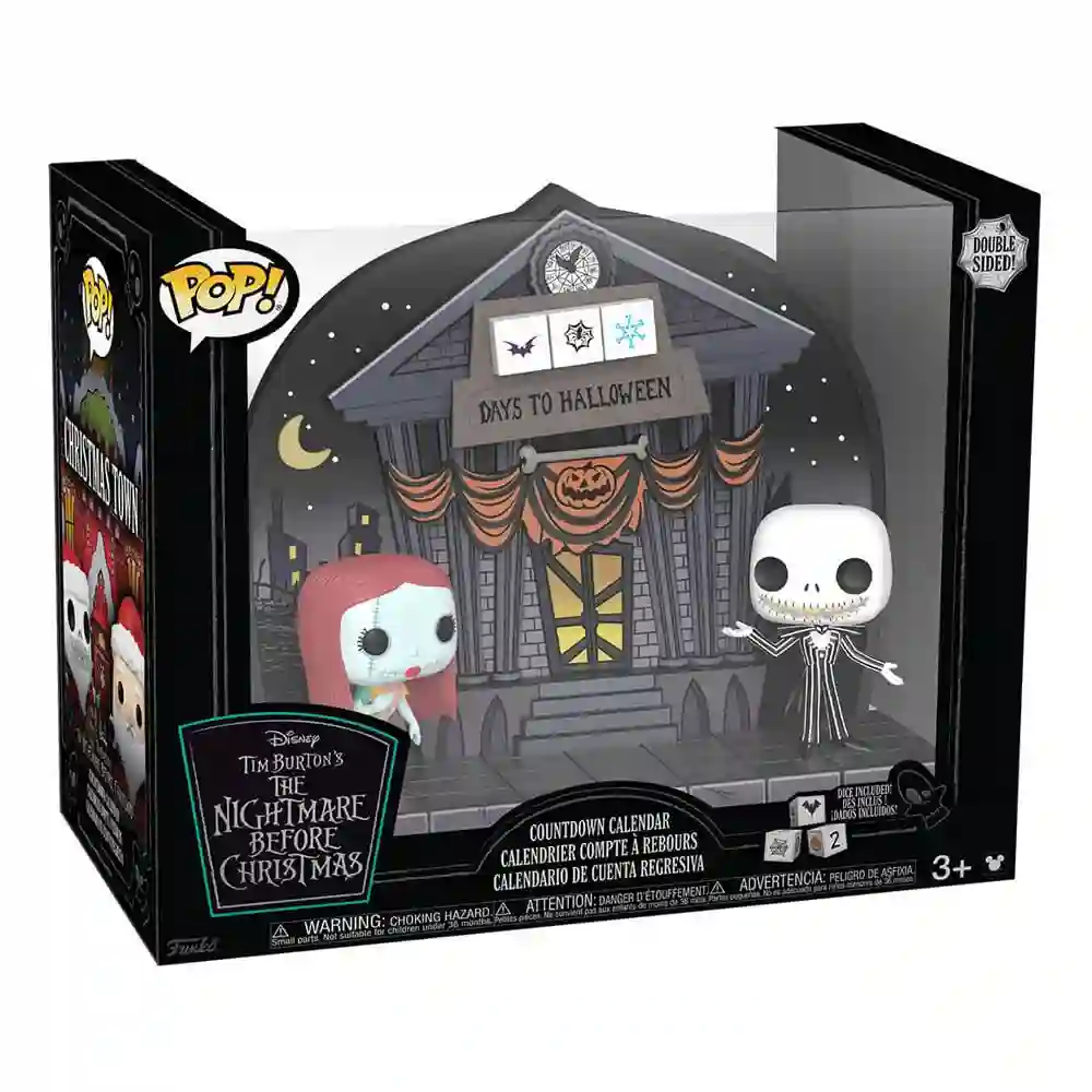 CALENDARIO FUNKO POP PESADILLA ANTES DE NAVIDAD 13 DAY COUNTDOWN DUAL SIDE
