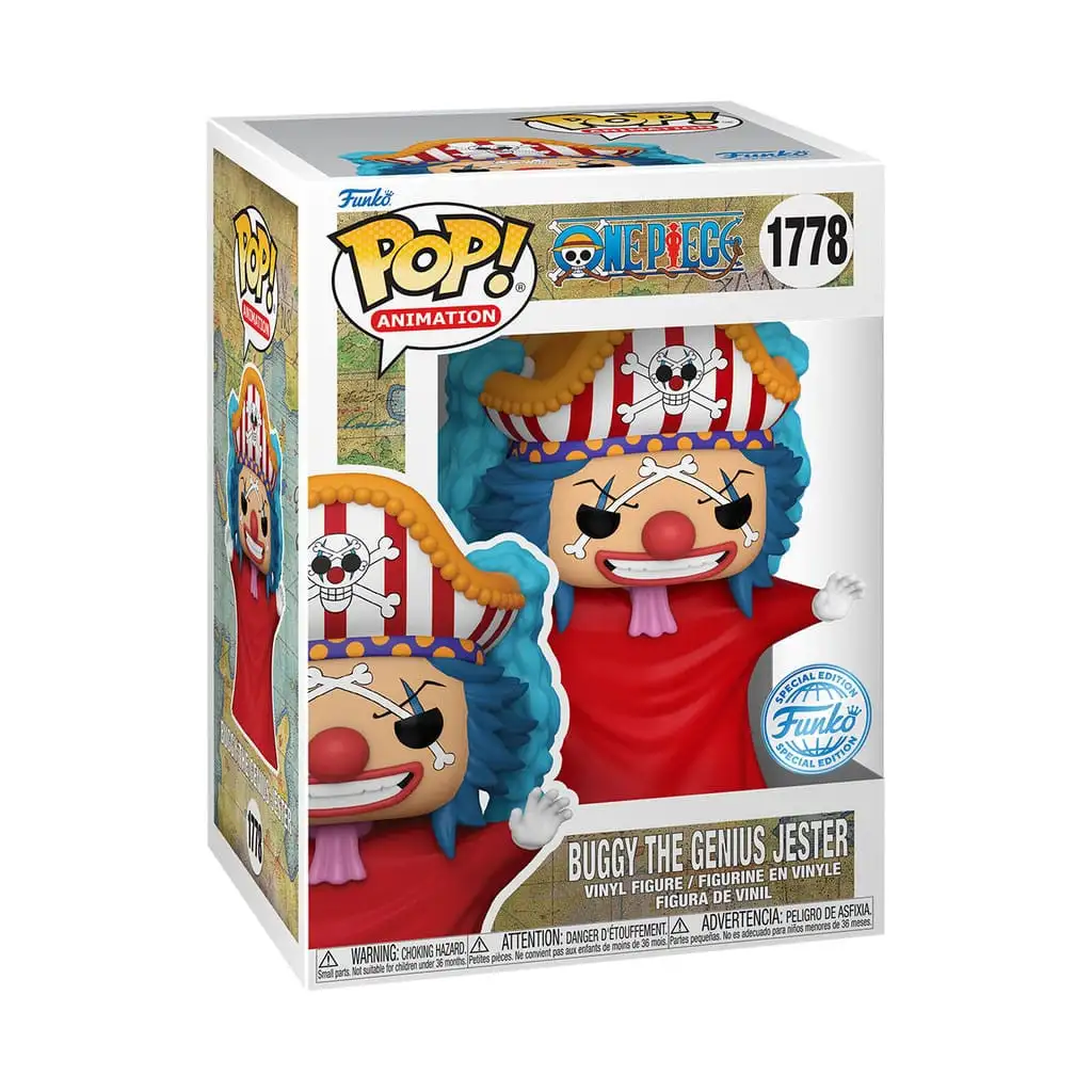 FUNKO POP ONE PIECE BUGGY THE GENIUS JESTER
