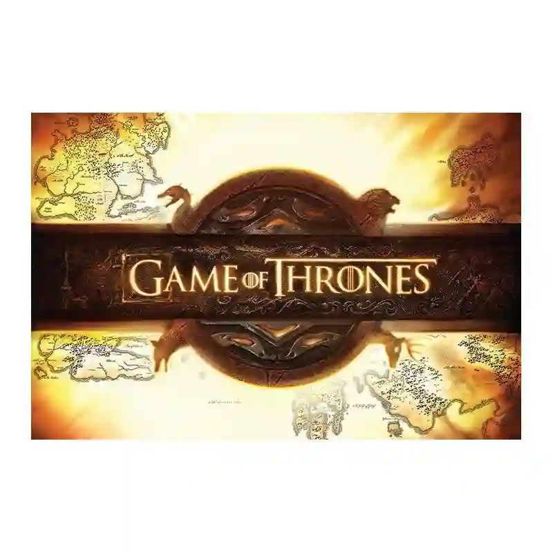 POSTER JUEGO DE TRONOS TITLE SCREEN 61x91cm
