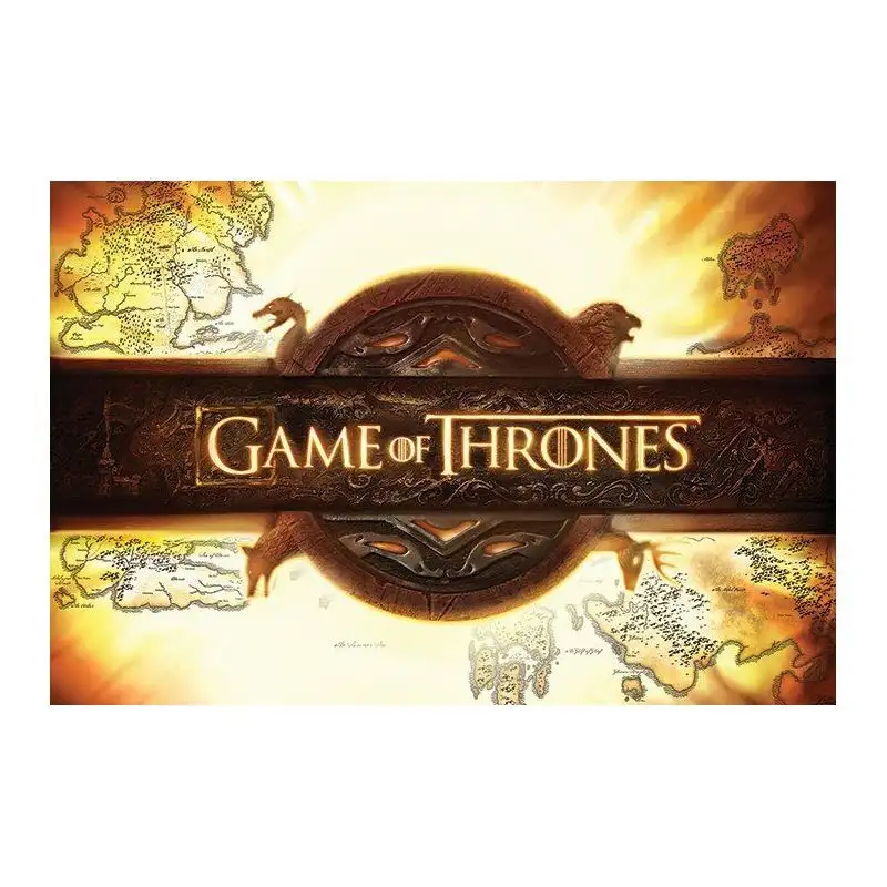 POSTER JUEGO DE TRONOS TITLE SCREEN 61x91cm