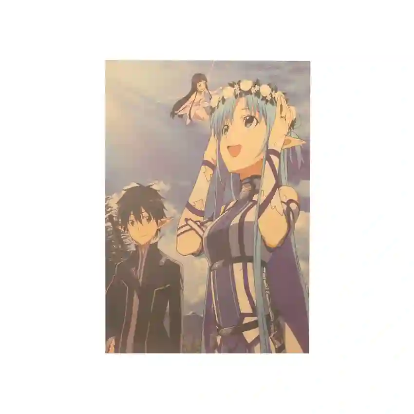 POSTER SWORD ART ONLINE ASUNA & KIRITO 2 52x38cm