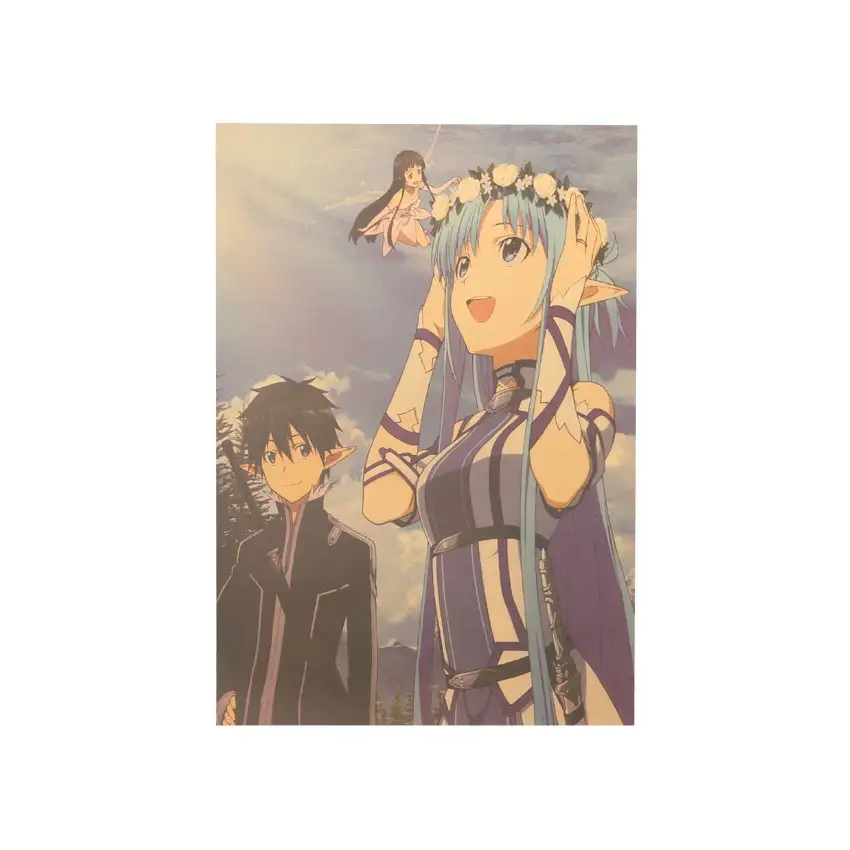 POSTER SWORD ART ONLINE ASUNA & KIRITO 2 52x38cm