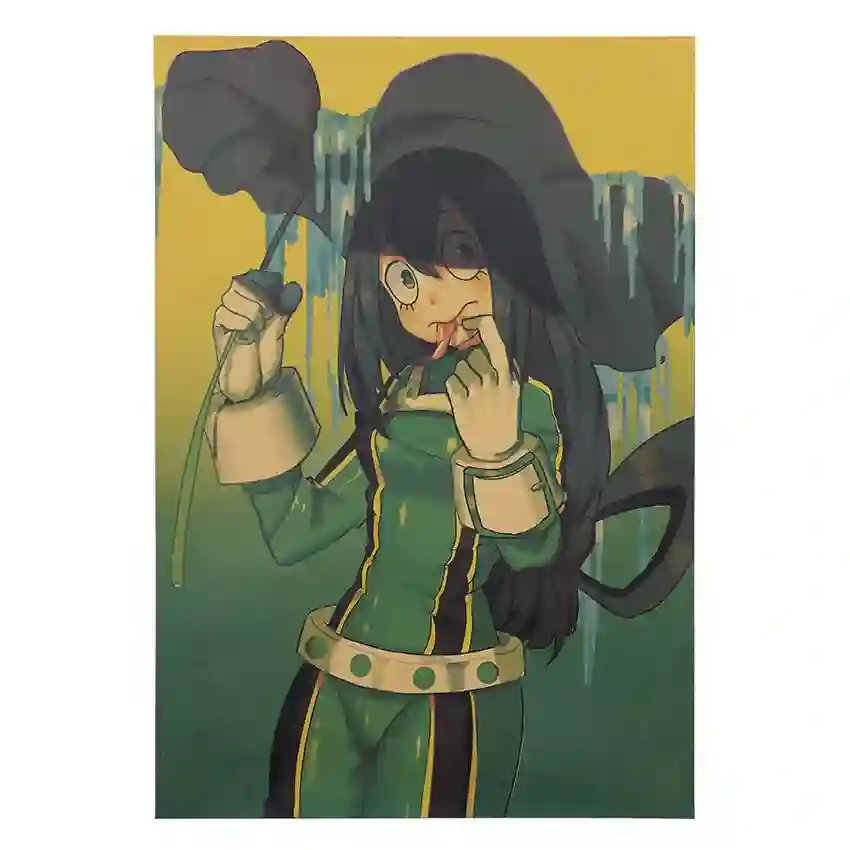 POSTER MY HERO ACADEMIA TSUYU 52x38cm