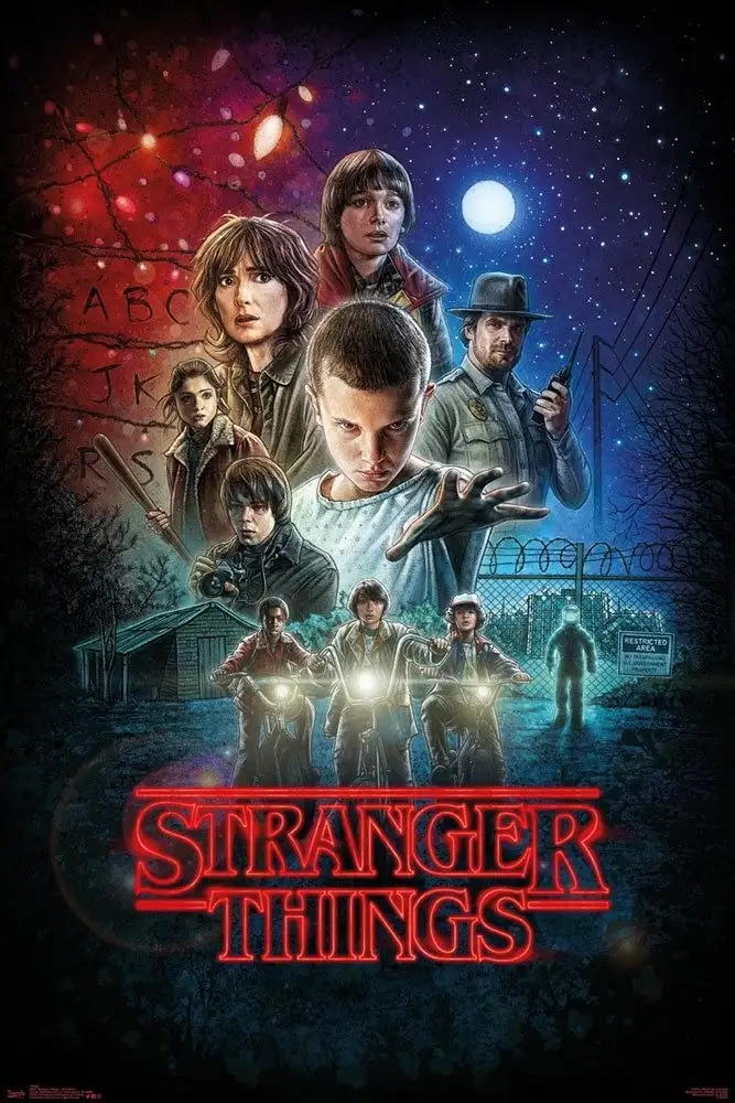 POSTER STRANGER THINGS PRIMERA TEMPORADA 61x91cm