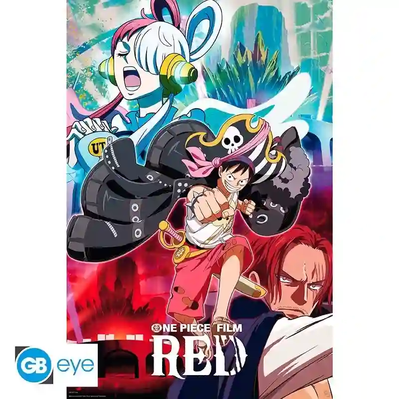 POSTER ONE PIECE FILM RED 61x91cm
