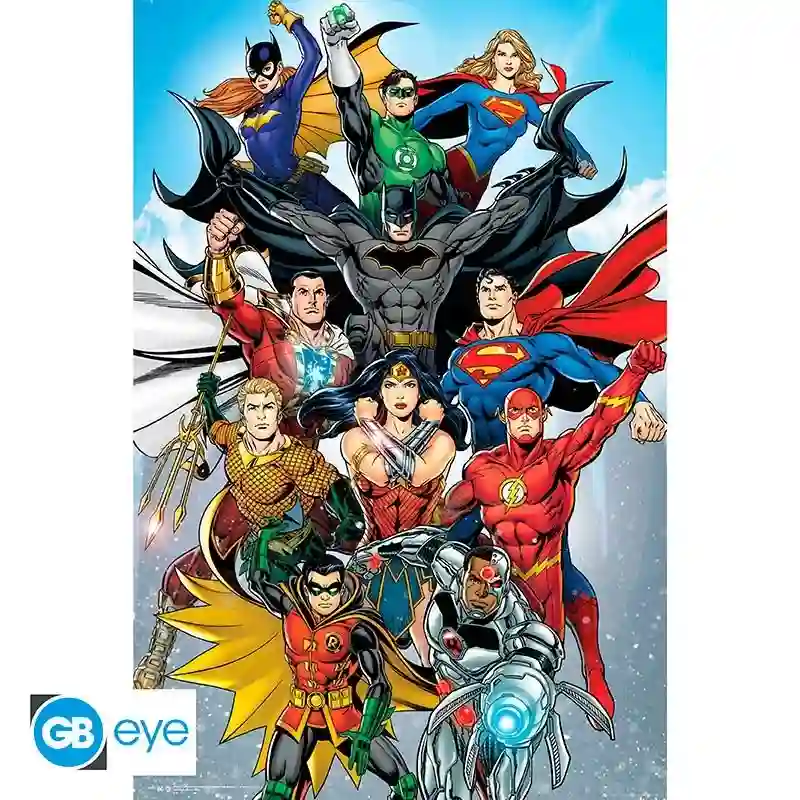 POSTER DC COMICS REBIRTH 61x91cm
