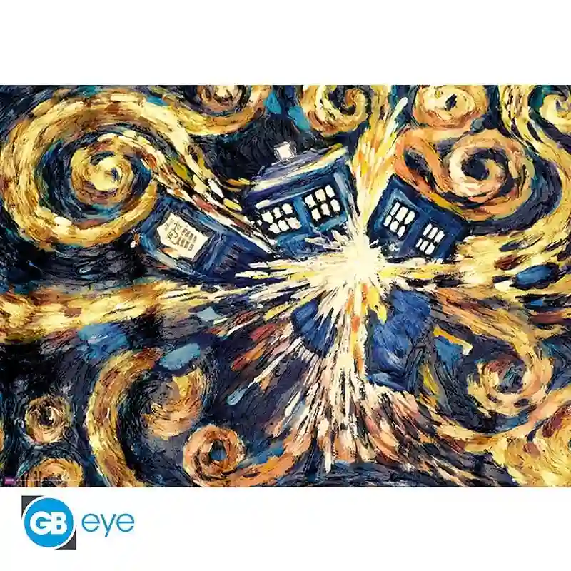 POSTER DOCTOR WHO EXPLODING TARDIS 61x91cm