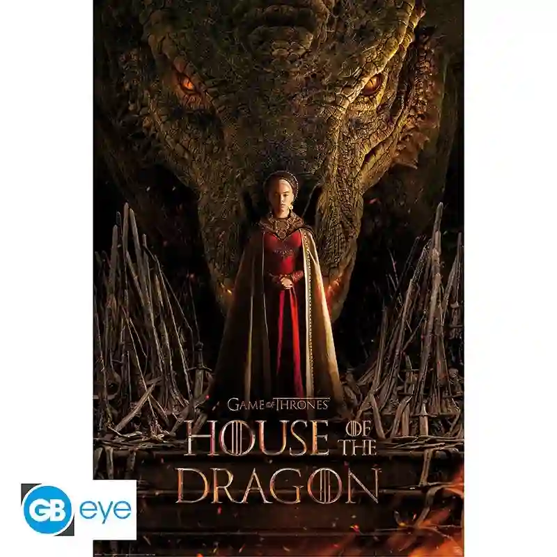 POSTER JUEGO DE TRONOS LA CASA DEL DRAGON 61x91cm