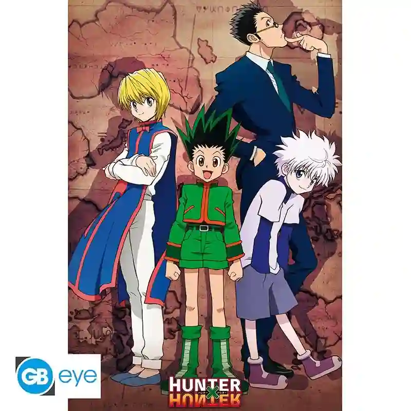 POSTER HUNTER X HUNTER HEROES 61x91cm