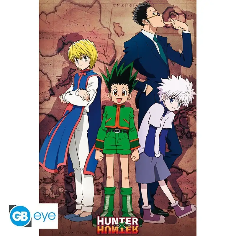 POSTER HUNTER X HUNTER HEROES 61x91cm