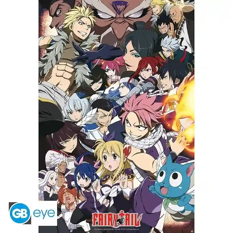 POSTER FAIRY TAIL VS OTHER GUILDS 61x91cm