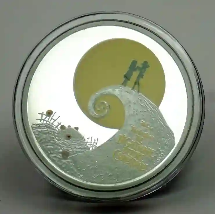 MONEDA PESADILLA ANTES DE NAVIDAD JACK & SALLY