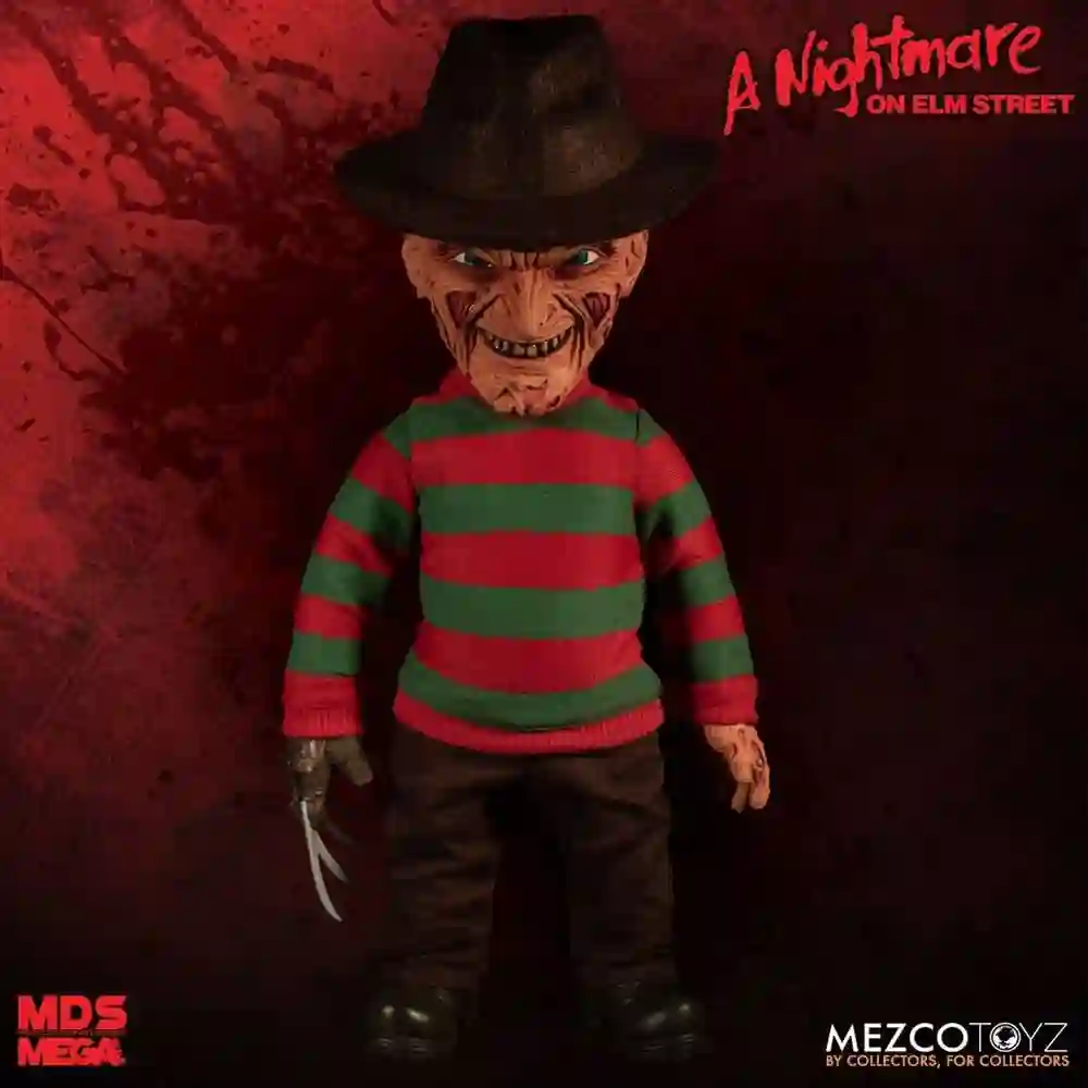 MUÑECO PARLANTE PESADILLA EN ELM STREET FREDDY KRUEGER 38cm