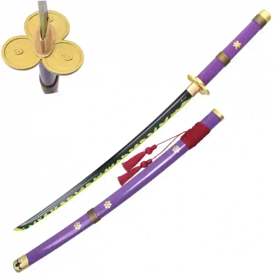 KATANA ONE PIECE RORONOA ZORO (ENMA MORADA)