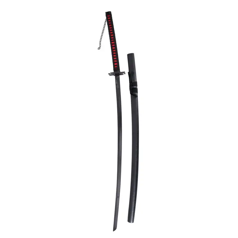 KATANA BLEACH TENSA ZAGETSU ICHIGO KUROSAKI (ACERO SIN FILO) 140cm