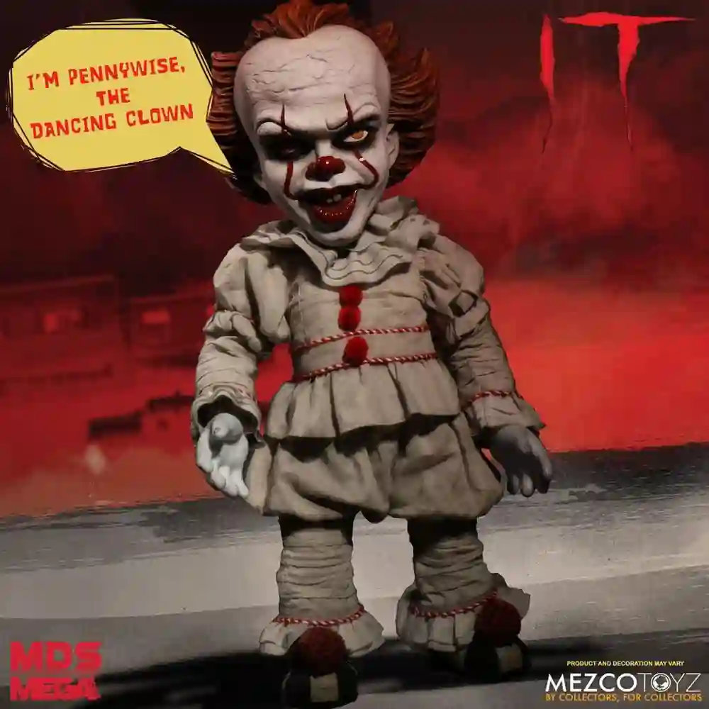 MUÑECO PARLANTE MDS IT PENNYWISE 38cm