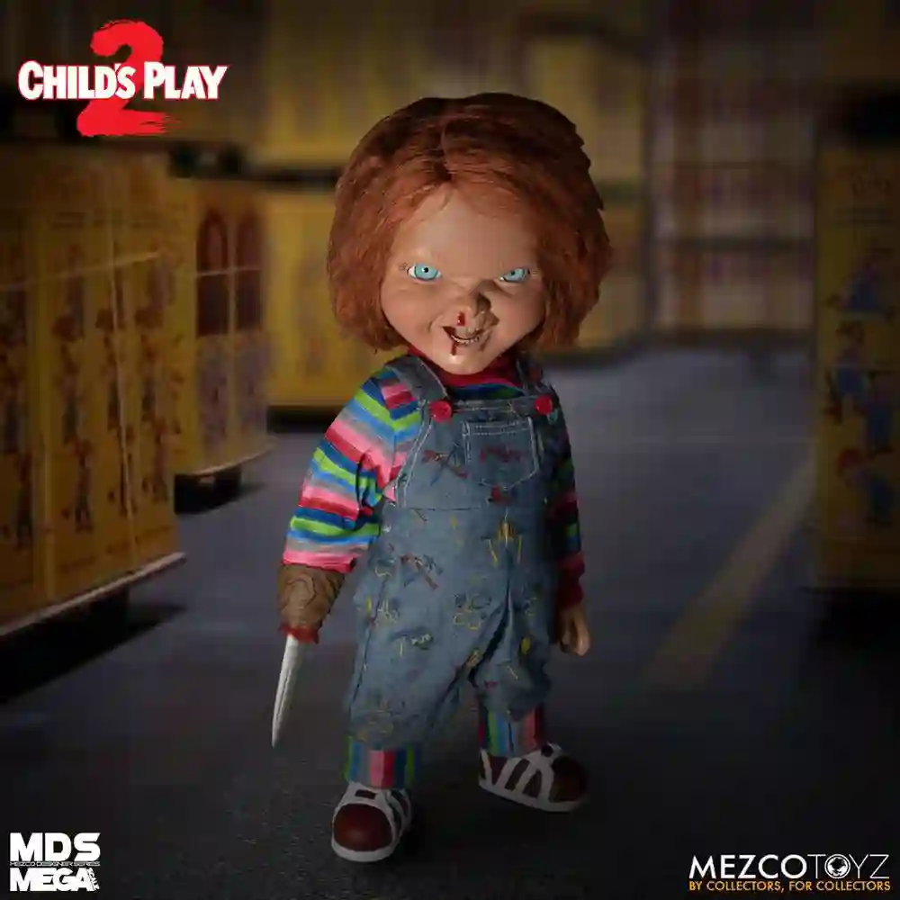 MUÑECO PARLANTE CHILDS PLAY 2 GOOD GUYS MENACING CHUCKY 40cm