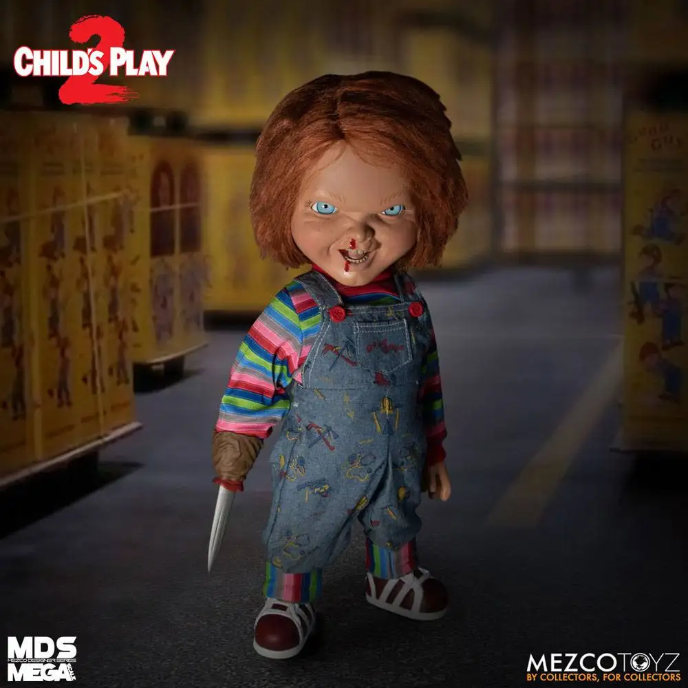 MUÑECO PARLANTE CHILDS PLAY 2 GOOD GUYS MENACING CHUCKY 40cm