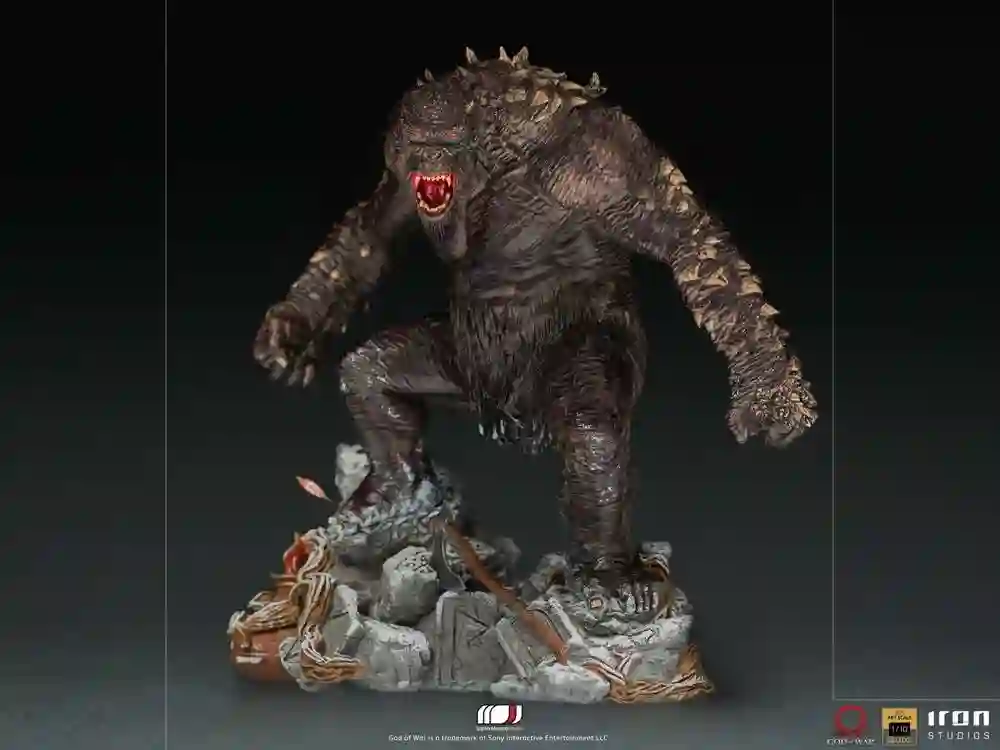 ESTATUA IRON STUDIOS GOD OF WAR  ART SCALE 1/10 35cm