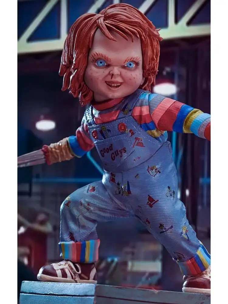 ESTATUA IRON STUDIOS CHILDS PLAY 2 CHUCKY ART SCALE 1/10