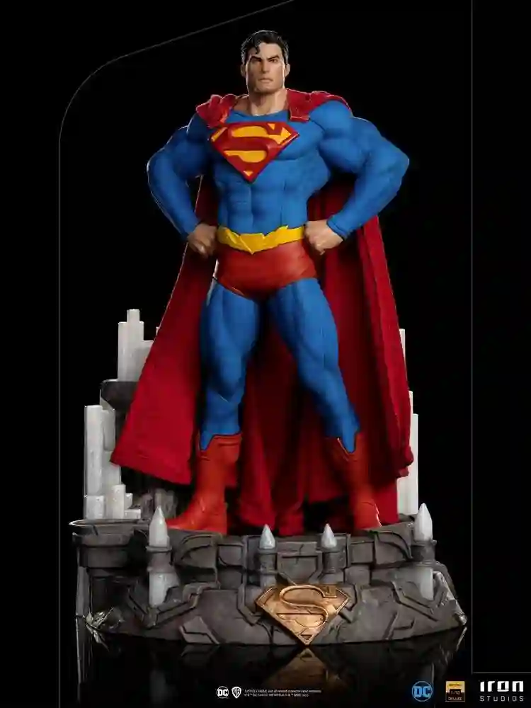 ESTATUA IRON STUDIOS DC SUPERMAN UNLEASHED DELUXE ART SCALE 1/10