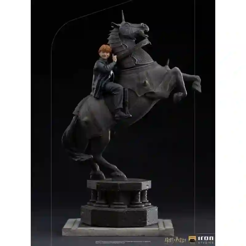 ESTATUA ART SCALE 1/10 HARRY POTTER RON WEASLEY AJEDREZ MAGICO