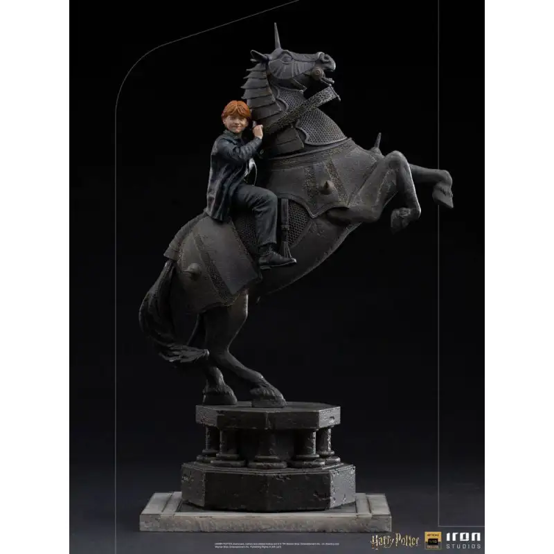 ESTATUA ART SCALE 1/10 HARRY POTTER RON WEASLEY AJEDREZ MAGICO