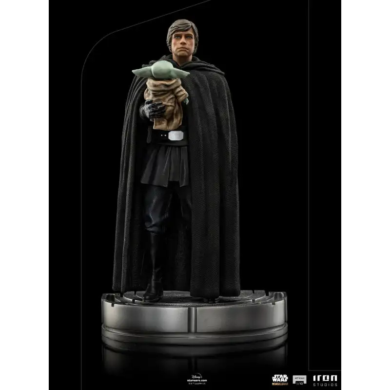 ESTATUA ART SCALE STAR WARS THE MANDALORIAN LUKE SKYWALKER Y GROGU THE CHILD
