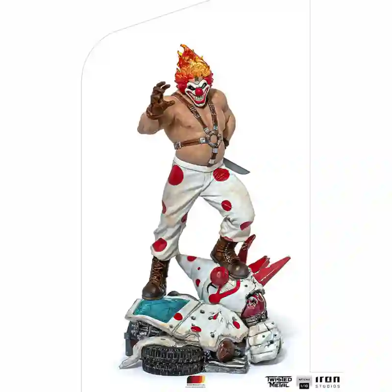 ESTATUA ART SCALE TWISTED METAL SWEET TOOTH