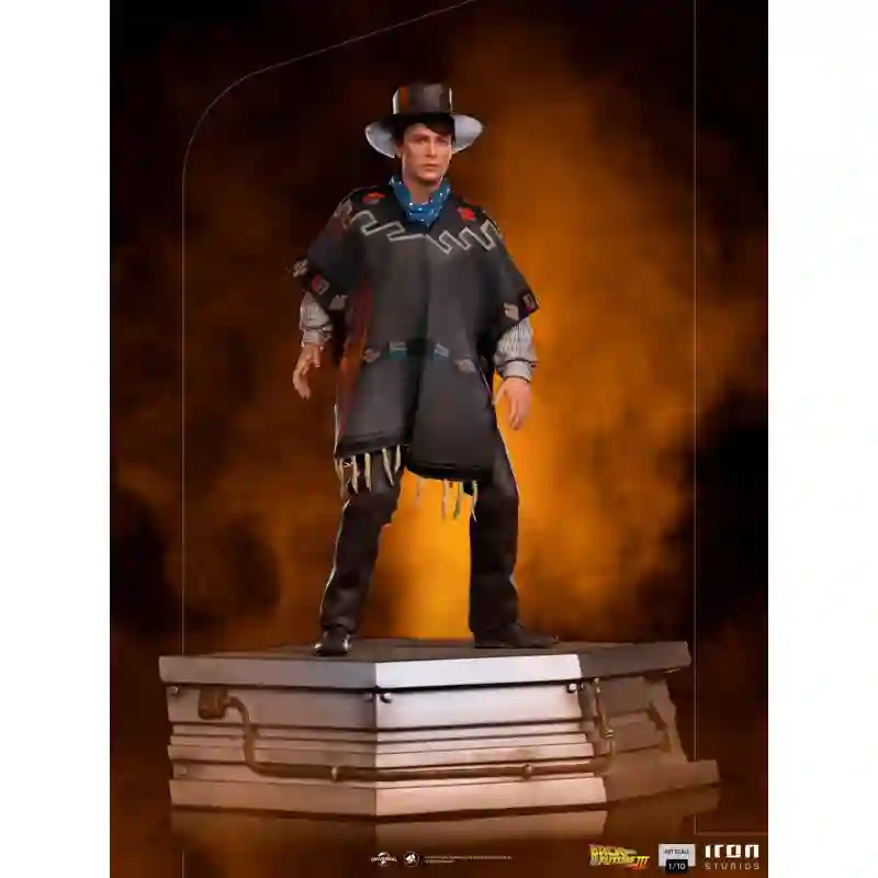 ESTATUA ART SCALE REGRESO AL FUTURO 3 MARTY MCFLY