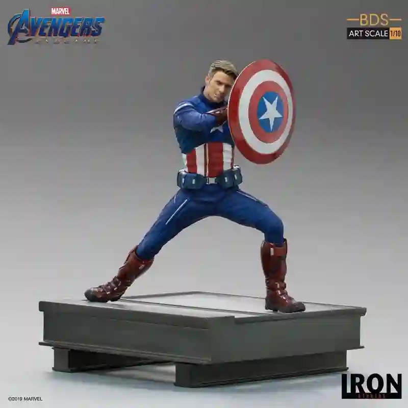 ESTATUA BDS ART SCALE 1/10 MARVEL LOS VENGADORES: ENDGAME CAPITAN AMERICA 2023