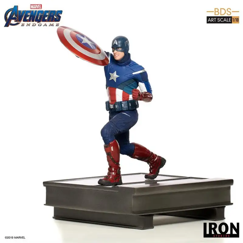 ESTATUA BDS ART SCALE 1/10 MARVEL LOS VENGADORES: ENDGAME CAPITAN AMERICA 2012