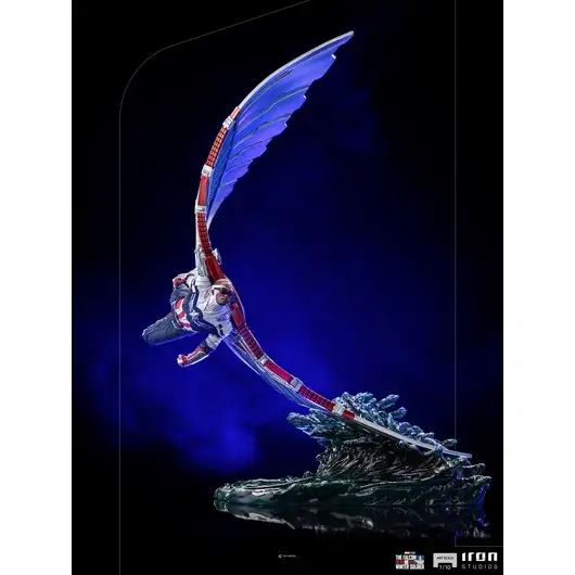 ESTATUA ART SCALE MARVEL FALCON Y EL SOLDADO DE INVIERNO SAM WILSON CAPITAN AMERICA