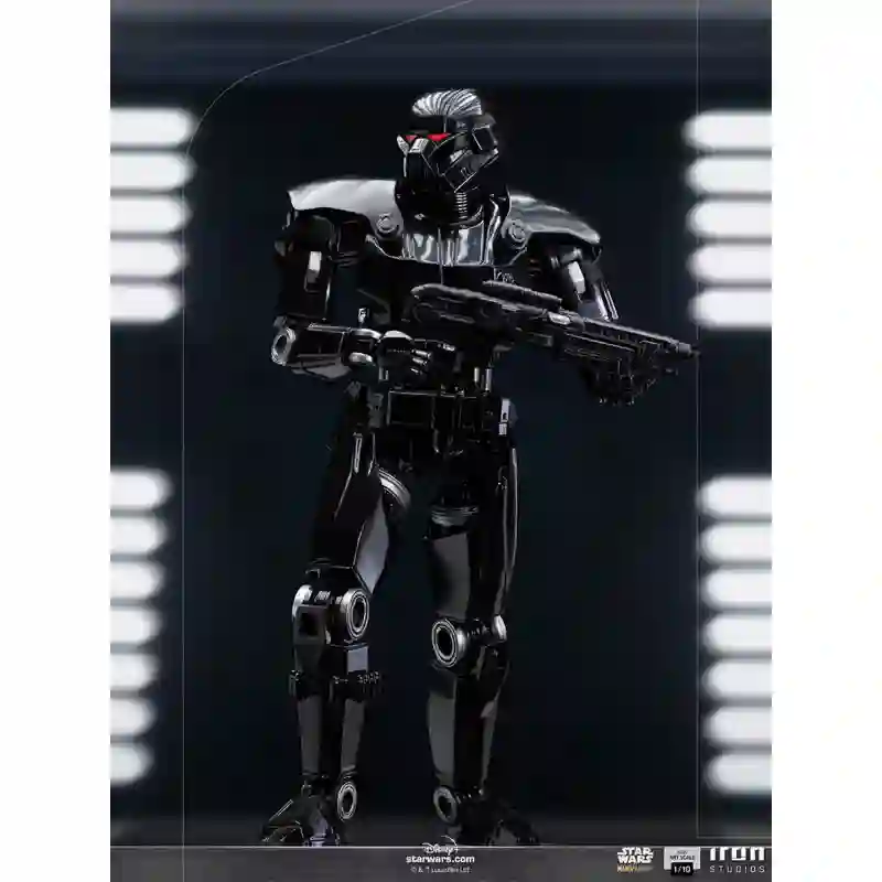 ESTATUA ART SCALE STAR WARS THE MANDALORIAN DARK TROOPER