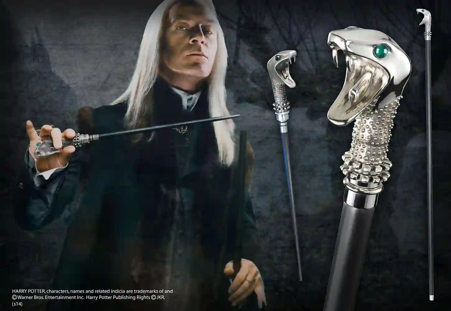 VARITA MAGICA/BASTON HARRY POTTER LUCIUS MALFOY
