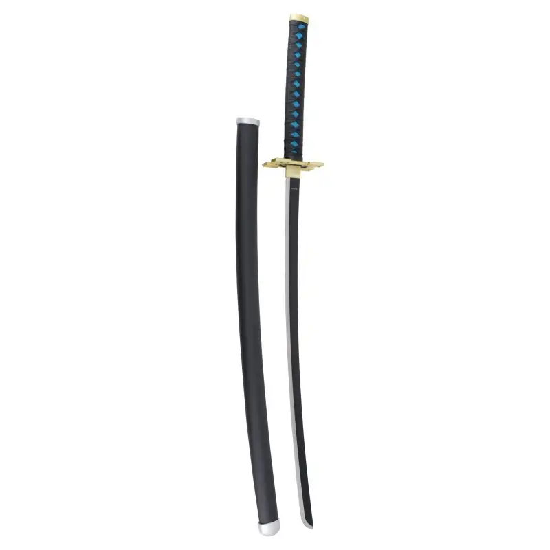 KATANA DEMON SLAYER KIMETSU NO YAIBA MUICHIRO TOKITO (ACERO SIN FILO) 101cm