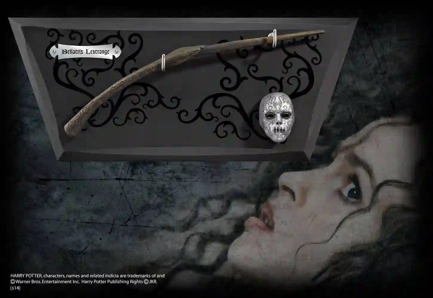 VARITA MAGICA HARRY POTTER BELLATRIX LESTRANGE 35cm