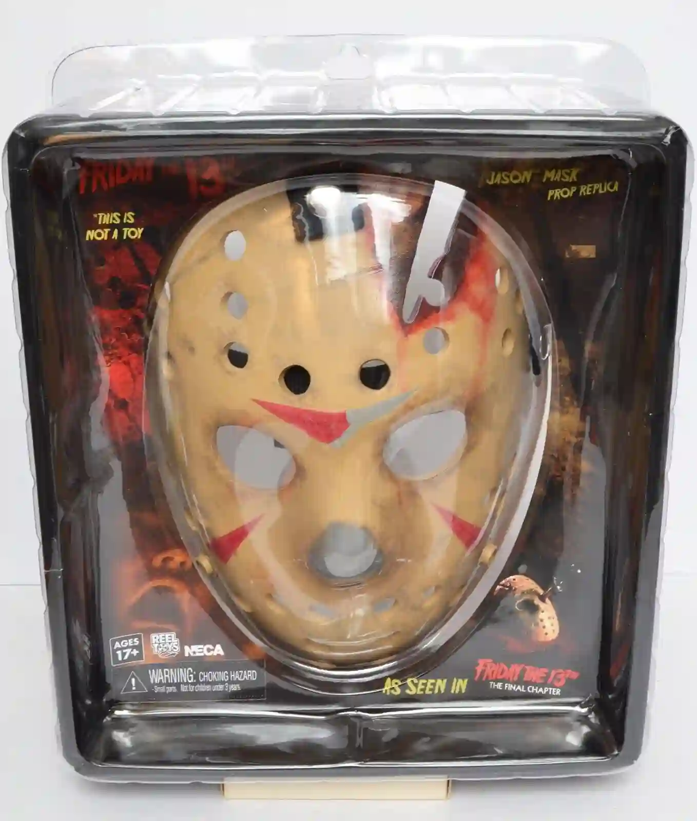 REPLICA 1/1 MASCARA VIERNES 13 EL ULTIMO CAPITULO NECA REELTOYS JASON