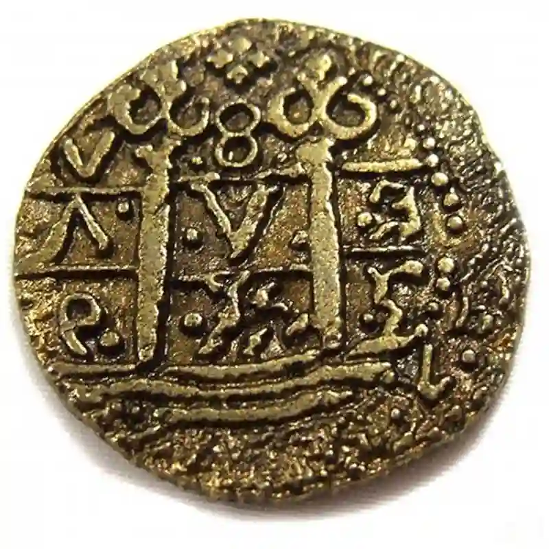 MONEDA 2 Escudos de Oro (Doblon) Felipe II 1556-1598   2,5 cm