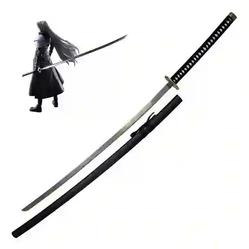KATANA FINAL FANTASY SEFIROT MASAMUNE (ACERO SIN FILO) 140cm