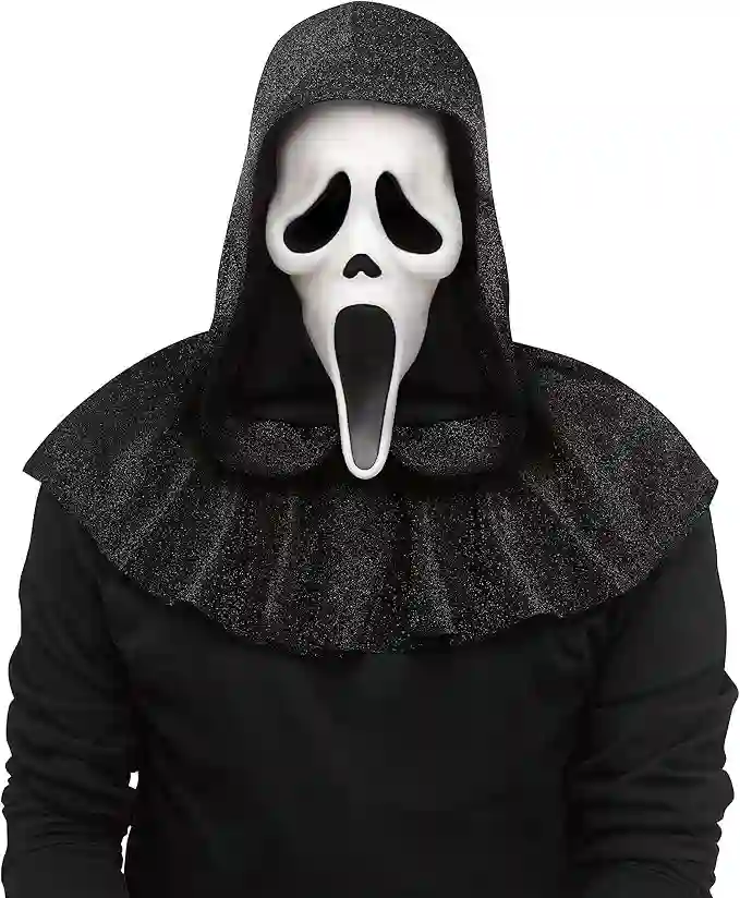 MASCARA LATEX FUN WORLD SCREAM GHOST FACE 25 ANNIVERSARY (VANILLA SCENTED)