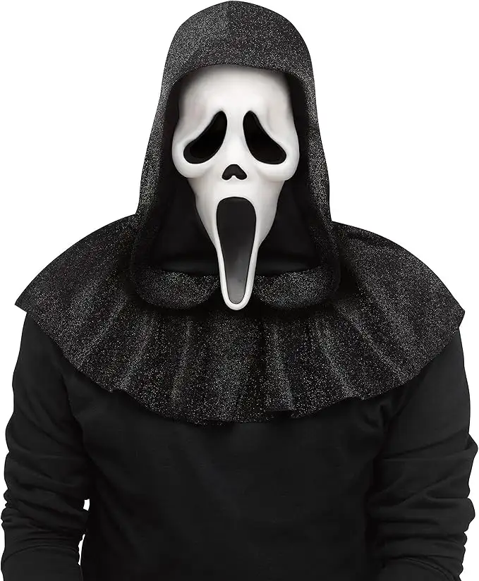 MASCARA LATEX FUN WORLD SCREAM GHOST FACE 25 ANNIVERSARY (VANILLA SCENTED)