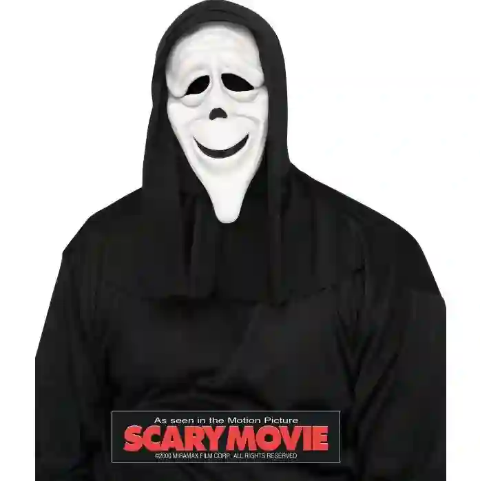 MASCARA FUN WORLD SCREAM GHOST FACE (STONED!)