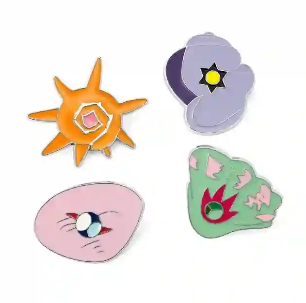 SET DE 4 PINS POKEMON ORANGE ISLANDS INSIGNIAS
