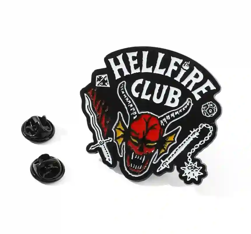 PIN STRANGER THINGS 4 HELLFIRE CLUB