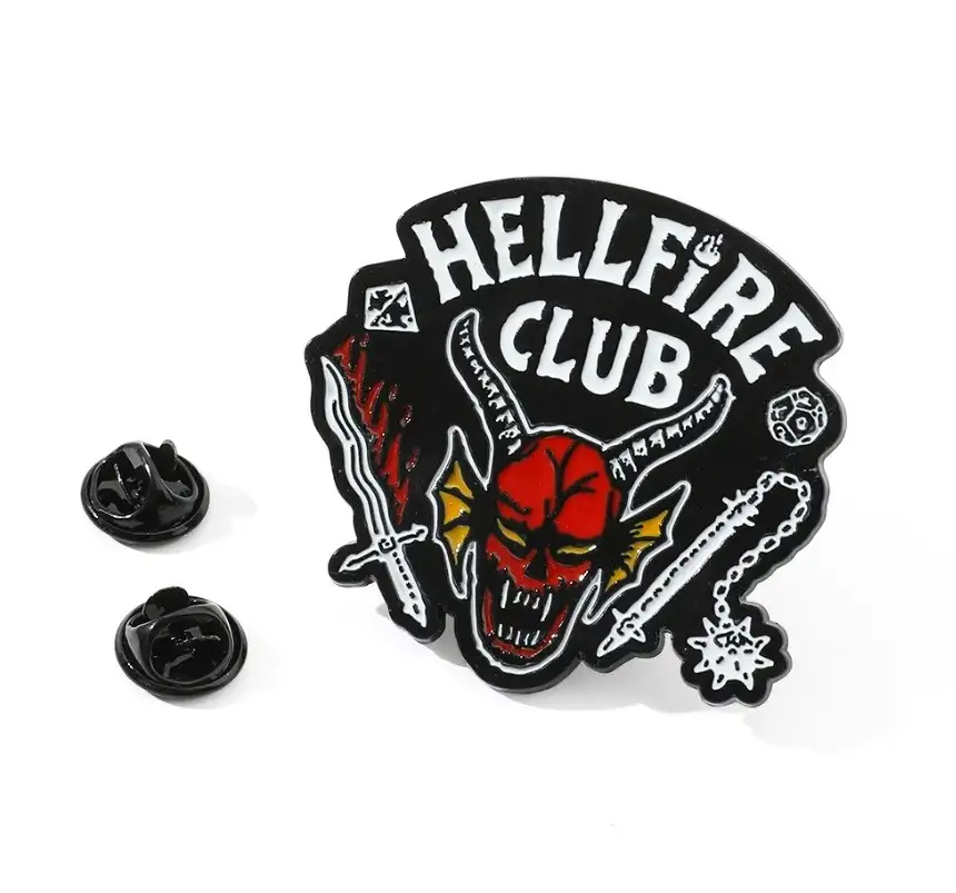 PIN STRANGER THINGS 4 HELLFIRE CLUB